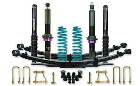 DOBINSON IMS MONO TUBE SUSPENSION KIT. 50mm LIFT. NISSAN NAVARA D40 ASSEMBLED FRONT STRUTS