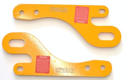RS - PAIR (2) RATED RECOVERY POINTS - TOYOTA FJ CRUISER, WLL 3250Kg PER TOW POINT.