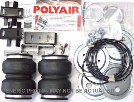 Polyair Bellows - MAZDA BT50 (SER 2) / FORD RANGER 10/2011>, FOR 2" RAISED HT REAR. - BOLT ON KIT -