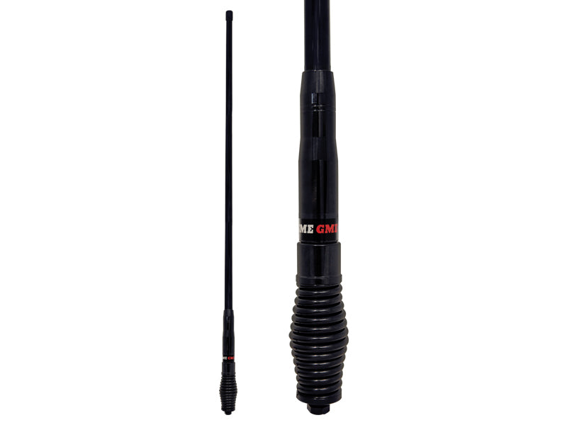 GME AE4705B 1.2m Colinear Antenna, HD Barrel spring, Black