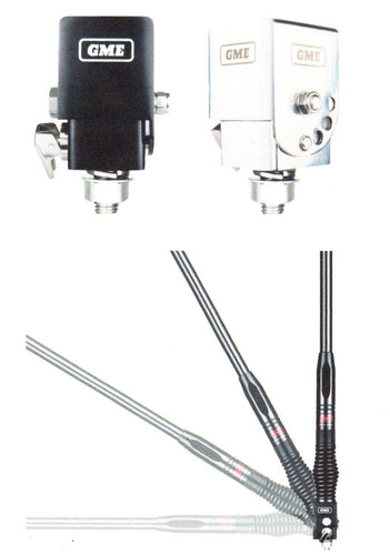 GME MB042B BLACK. UHF FOLD DOWN ANTENNA MOUNTING BRACKET