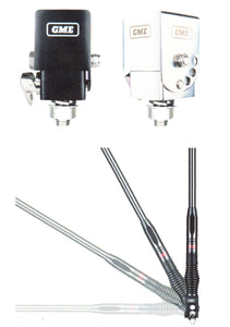 GME MB042B BLACK. UHF FOLD DOWN ANTENNA MOUNTING BRACKET