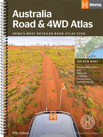 HEMA - Australia Road & 4wd Atlas. 12th Edition