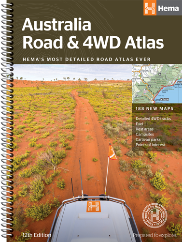 HEMA - Australia Road & 4wd Atlas. 12th Edition