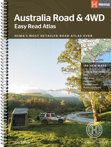 HEMA - Australia Road & 4wd Atlas. 12th Edition