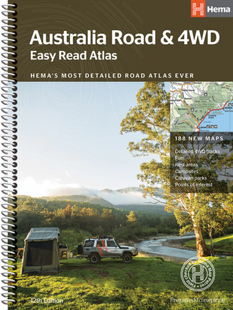 HEMA - Australia Road & 4wd Atlas. 12th Edition