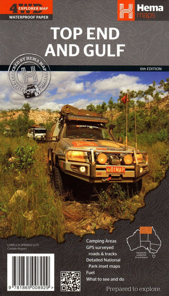 HEMA - MAPS Top End & Gulf 7th Edition.