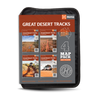 HEMA - MAPS Great Desert Tracks - 4 Map Pack with Storage Pack.