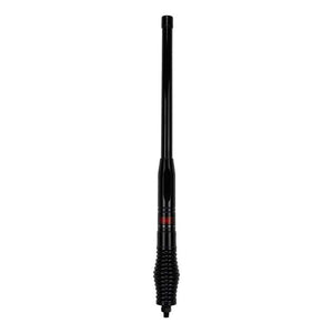 GME AE4704B 580mm Colinear Antenna, HD Barrel spring, Black, 2.1 dBi gain.