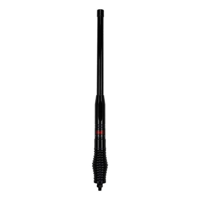 GME AE4704B 580mm Colinear Antenna, HD Barrel spring, Black, 2.1 dBi gain.