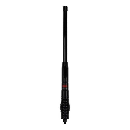 GME AE4704B 580mm Colinear Antenna, HD Barrel spring, Black, 2.1 dBi gain.