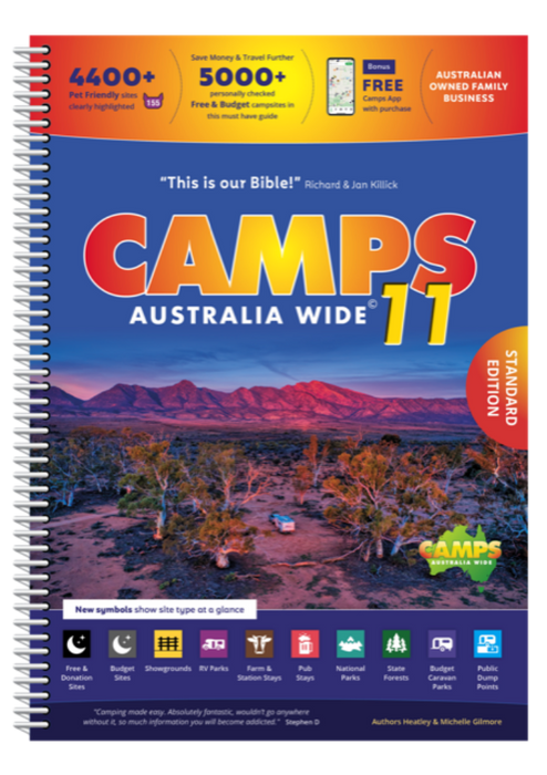 HEMA - CAMPS Australia Wide V11 (Spiral Bound)
