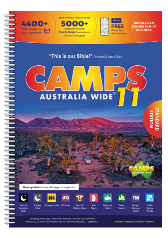 HEMA - CAMPS Australia Wide V11 (Spiral Bound)