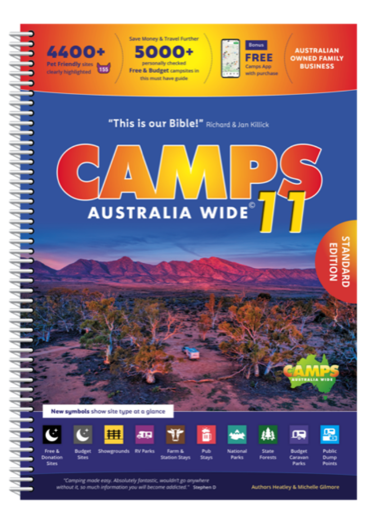 HEMA - CAMPS Australia Wide V11 (Spiral Bound)