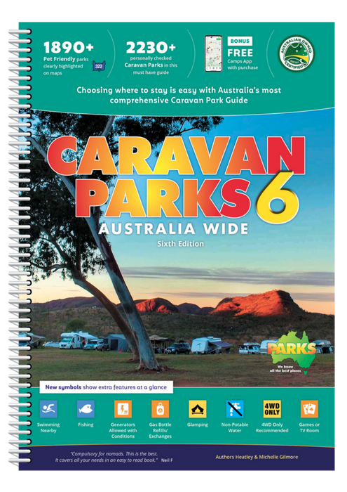 HEMA - CARAVAN PARKS AUST WIDE V6 (Spiral Bound)