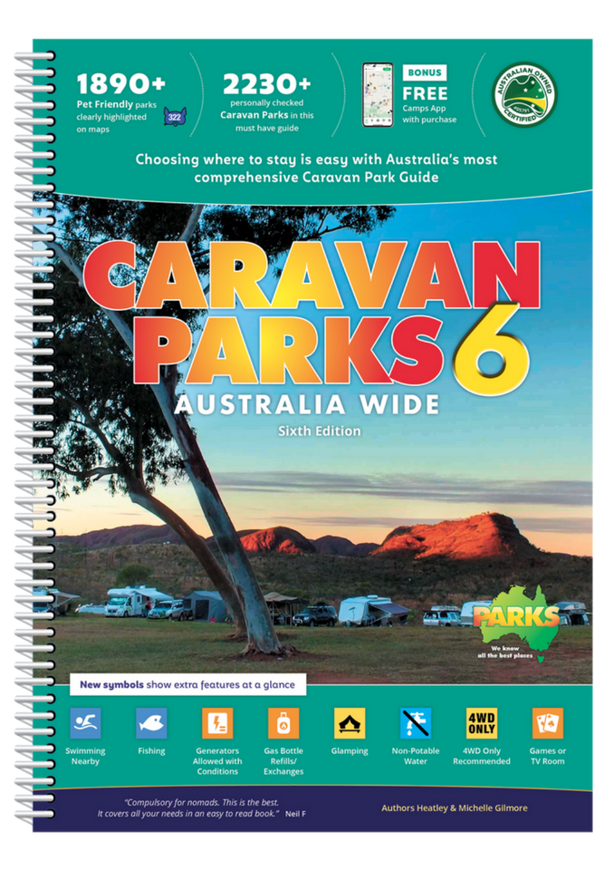 HEMA - CARAVAN PARKS AUST WIDE V6 (Spiral Bound)