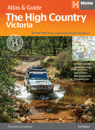 HEMA - THE HIGH COUNTRY (Spiral Bound) ATLAS & GUIDE. 3rd Edition